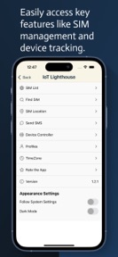 IoT Lighthouse for 1NCE screenshot