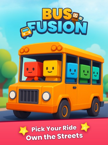 Bus Fusion: Traffic Jam Puzzle iPad screenshot