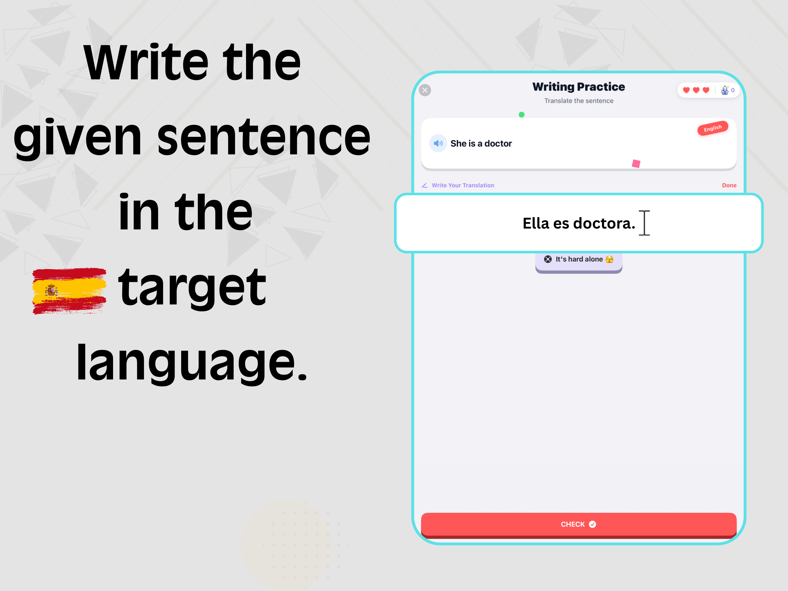 Learn Language by Writing:Vafi