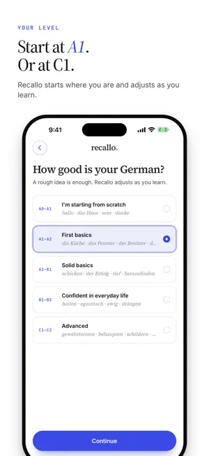 Recallo: Learn Languages screenshot 3
