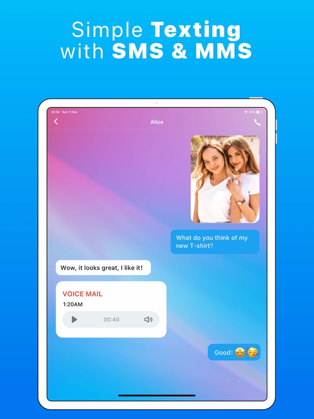 Text App: Wifi Calling+Texting on the App Store