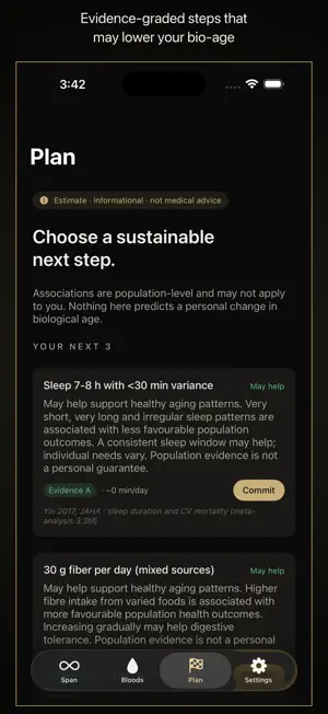 Lifetimer: Biological Age screenshot 3