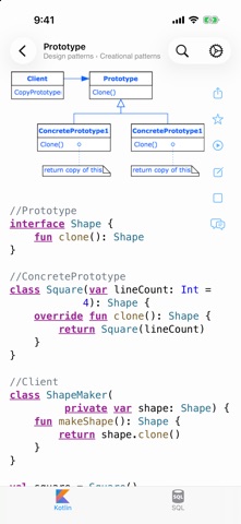 Kotlin Recipes: Code & SQL Screenshot 5