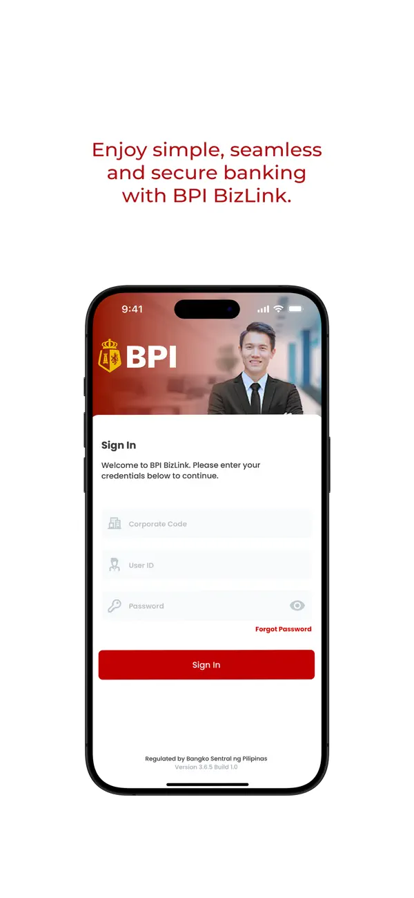 Screenshot #1 pour BPI BizLink