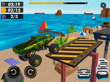 Monster Truck+ 4x4 Wheels Jump iPad screenshot