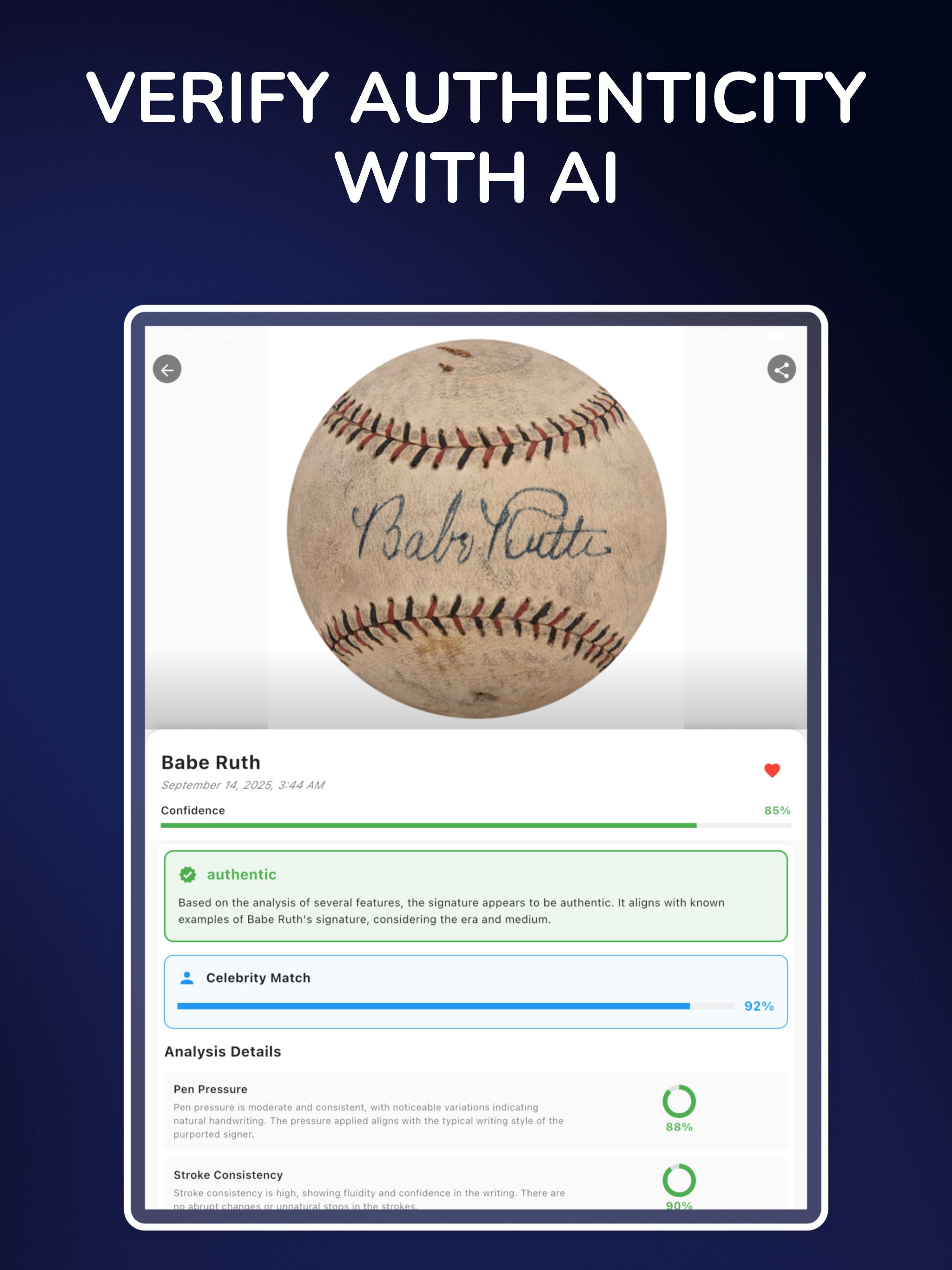 AI Autograph - Signature ID