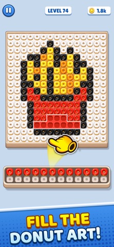 Donut Puzzle Sort: Diamond Art Screenshot 5 of 10