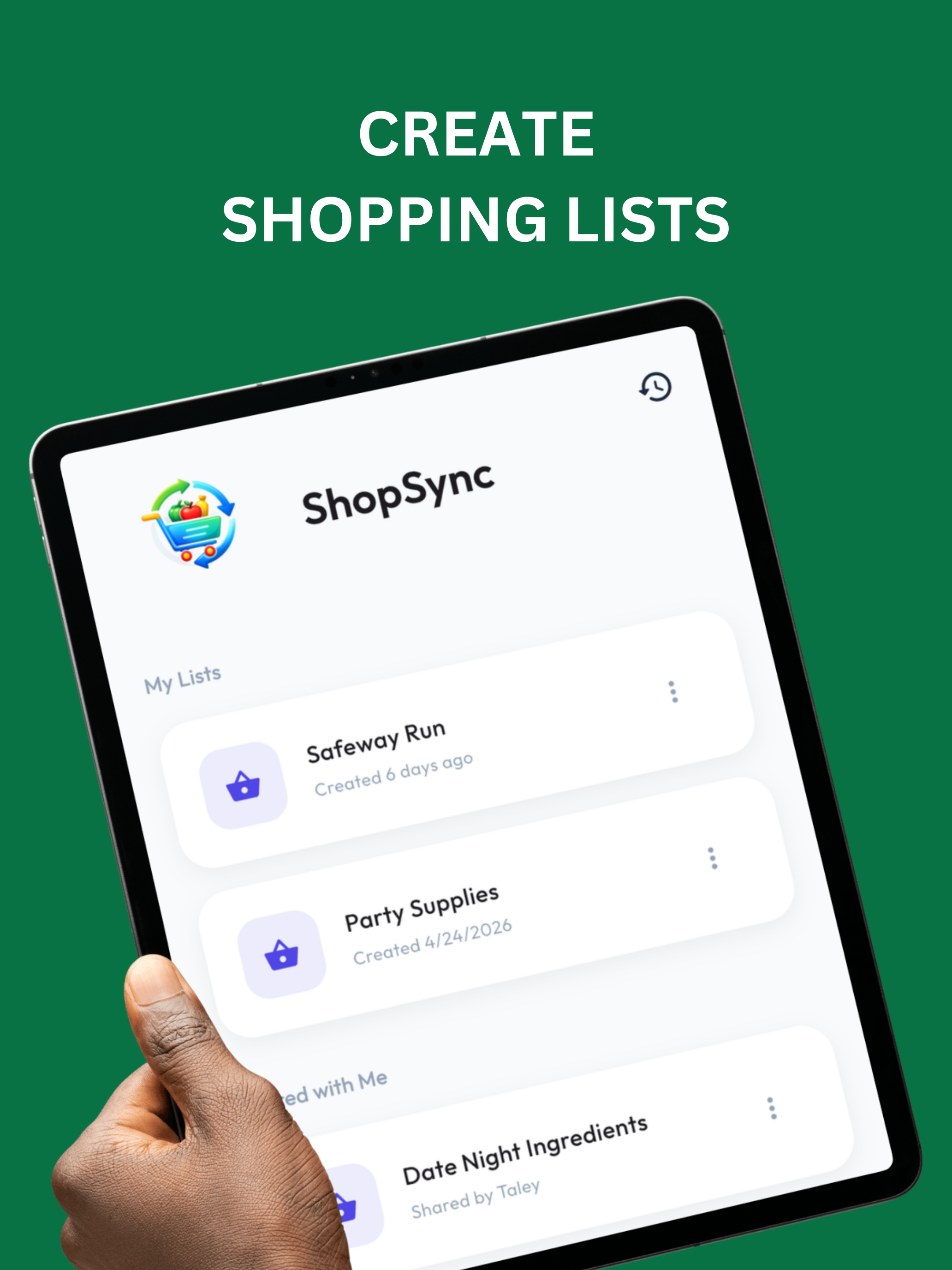 ShopSync - Shared Shopping