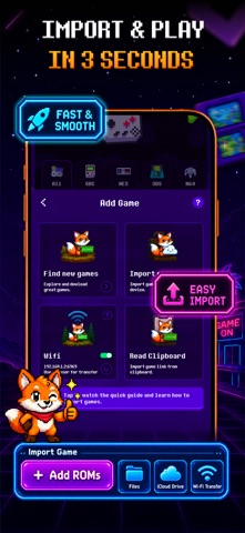 Retro Game Console Emulator screenshot