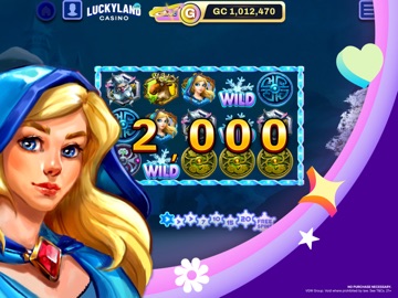 LuckyLand Casino Lite iPad screenshot