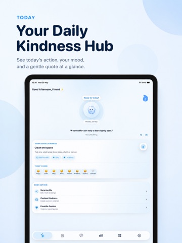 One Little Thing: Kindness iPad screenshot