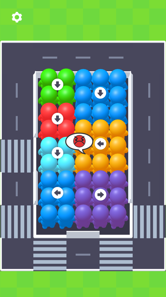 #1. Crowd Escape Puzzle (iOS) 由: Indigo Bunting
