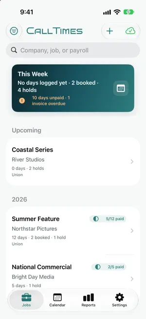 CallTimes screenshot 1