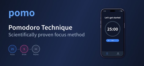 pomo - Pomodoro Focus Timer - Productivity App | MWM