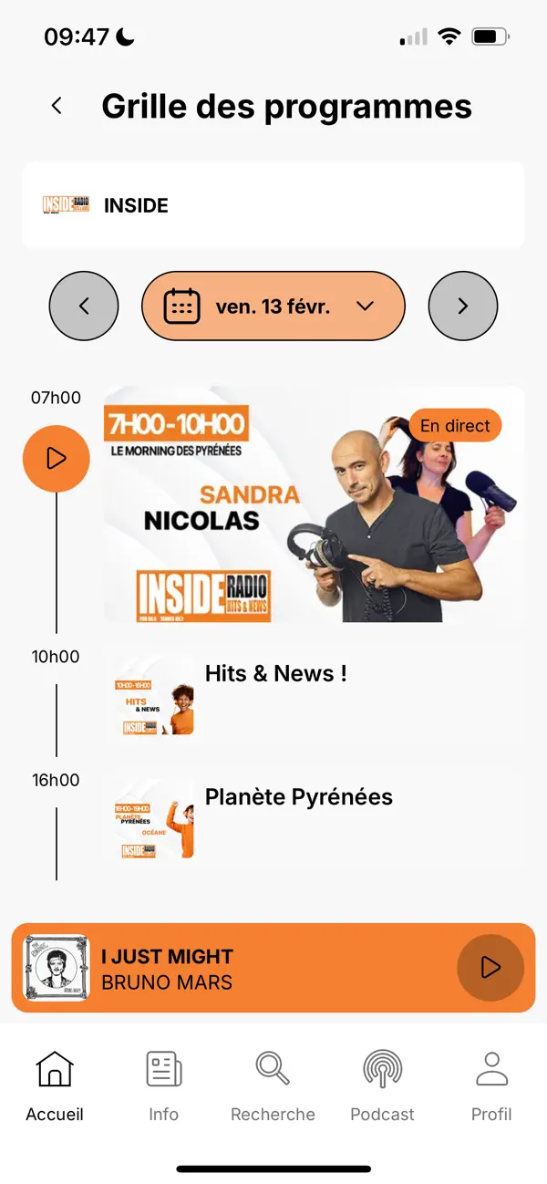 Screenshot #2 pour RADIO INSIDE