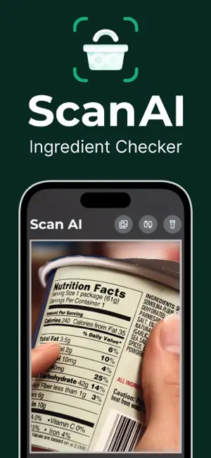Ingredient Checker ScanAI screenshot 1