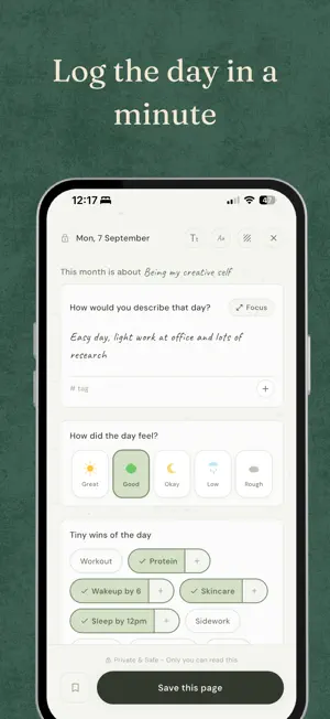 Zolio: Journal, Diary & Log screenshot 1