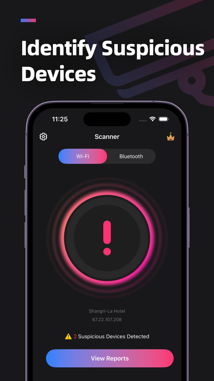 Hidden Cameras Detector