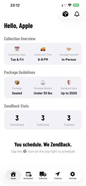ZendBack screenshot 1
