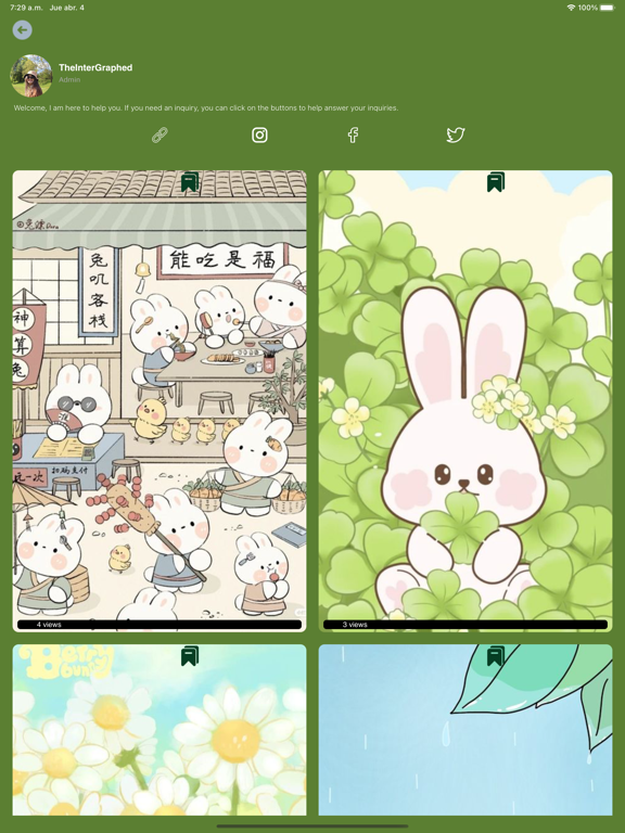 Screenshot #4 pour cute rabbit aesthetics