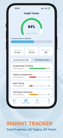 ISTQB Foundation Exam Test iPhone screenshot