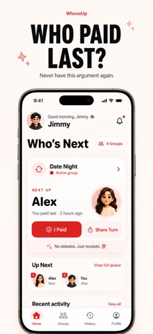 WhoseUp screenshot