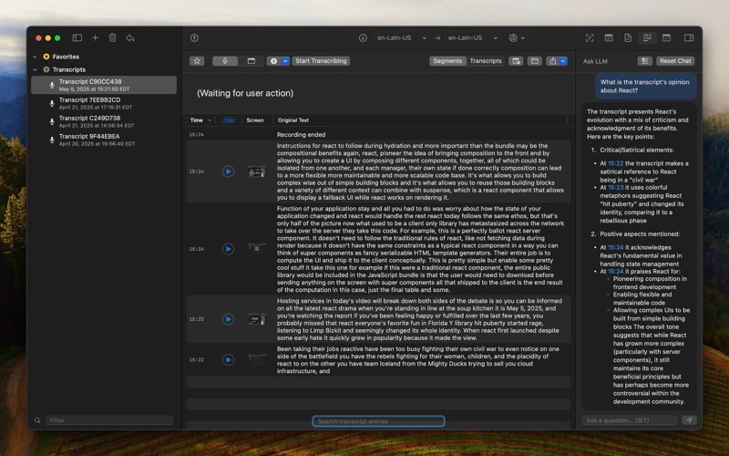 App screenshot