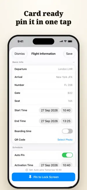 LiveUp - Lock Screen Reminders screenshot 4