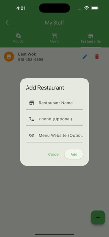 Chow Dragon Menu & Meals Screenshot 1 of 5