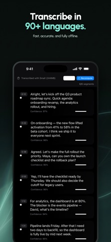 Meetly: AI Meeting Note Taker screenshot