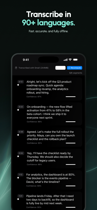 Meetly: AI Meeting Note Taker Screenshot 5 of 5