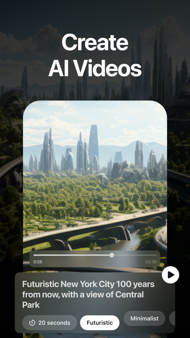 Vio 3 - AI Video Generator Screenshot