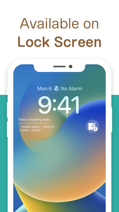 Sticky Notes with Widget Stibo Screenshot