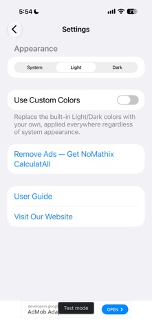 NoMathix CalculatAll Ads Screenshot 8 of 8