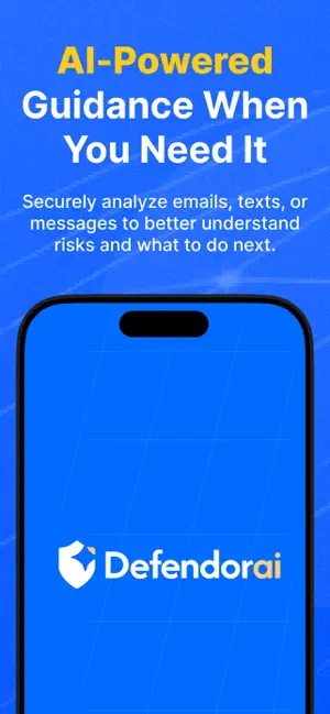 DefendorAI: AI Scam Protection screenshot 1