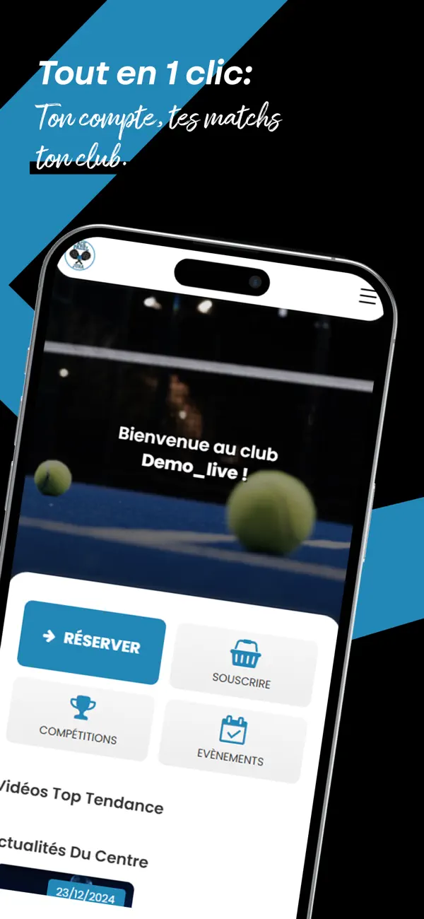 Screenshot #3 pour ACE PADEL JURA