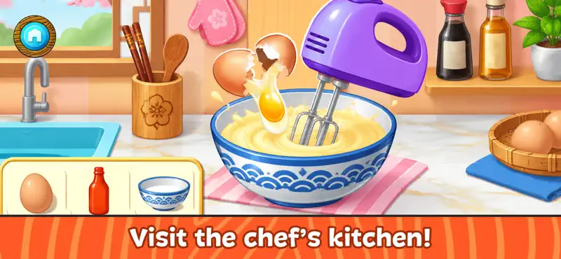 Kids Cooking Games: Asian Food screenshot 2 of 5