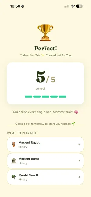 Curio Quest: Trivia Monster screenshot 3