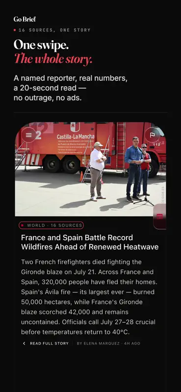 Go Brief: AI News Digest screenshot 7 of 10