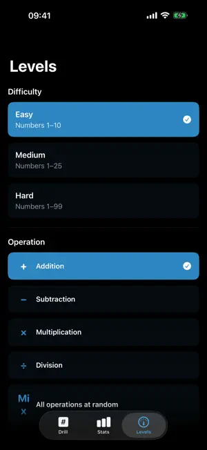 Quotient Math Drill screenshot 3