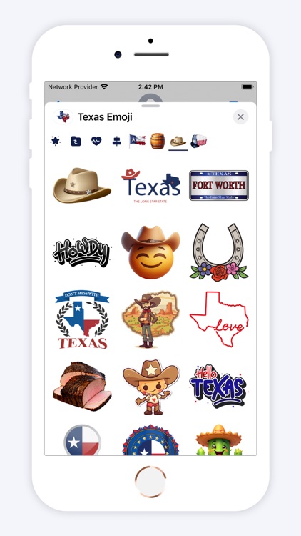 Texas Emoji Lone Star Rodeo