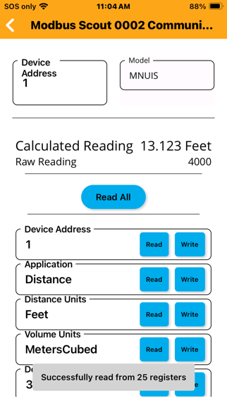 APG Scout Communicator Screenshot