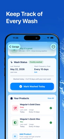WashScore: Car Wash Forecast screenshot