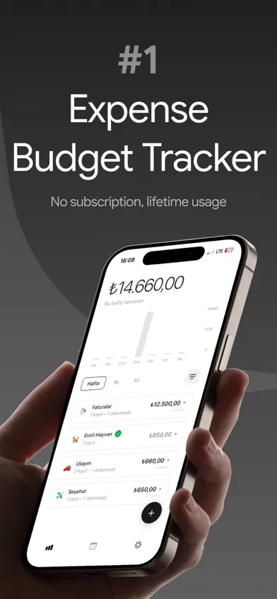 Paid: Budget & Expense Tracker screenshot 1