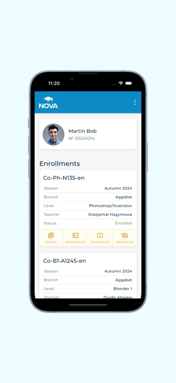 Screenshot #3 pour Nova LMS - SIP