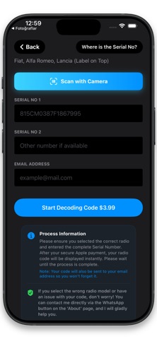 Radio Code Finder #RadioCode Screenshot 2 of 10