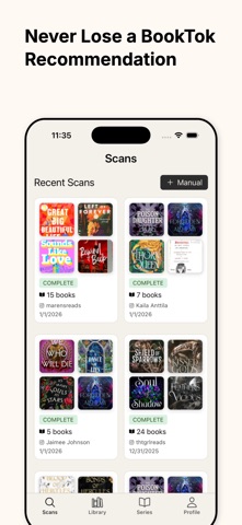 MyReelReads: Book Scanner screenshot