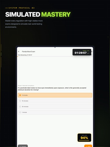 FL Pesticide Applicator Exam iPad screenshot