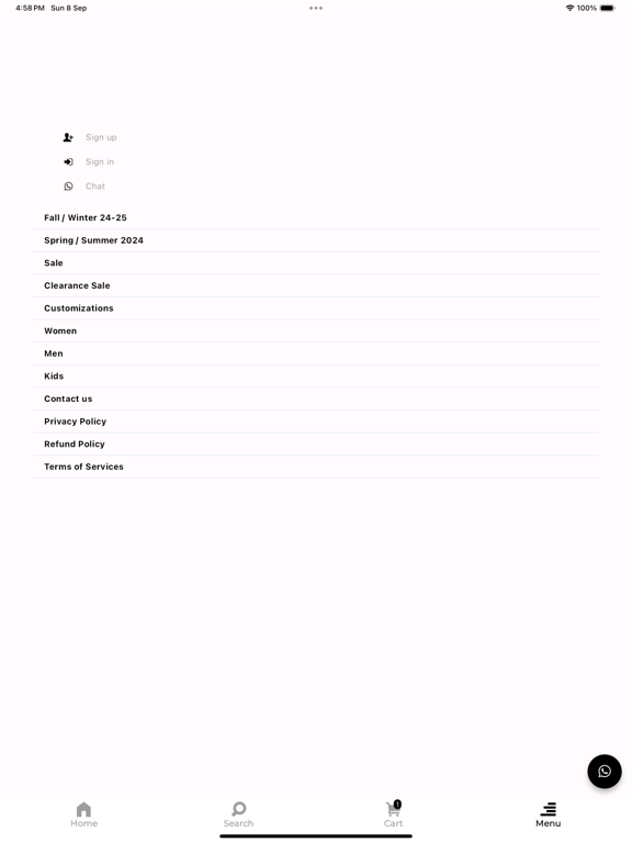 Como Store iPad screenshot 3 - Shopping app