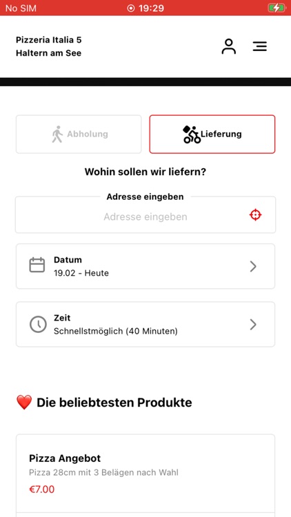 Pizzeria Italia 5 Haltern